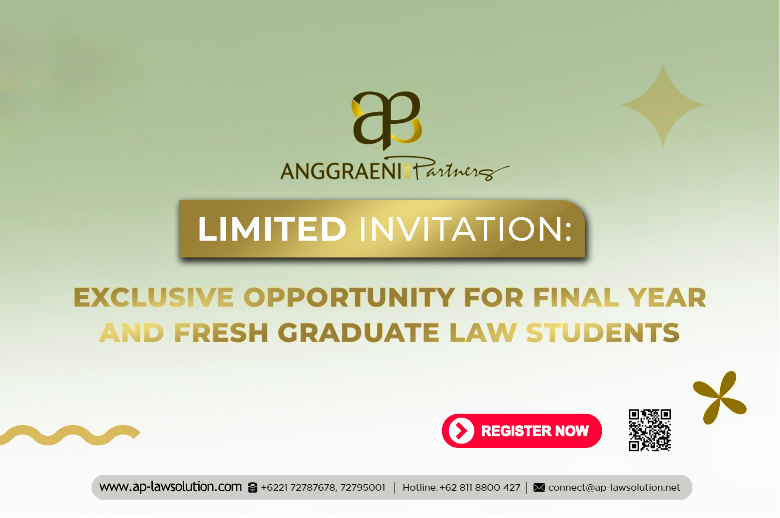 Featured Image for Event Invitation : Career Talk for Aspiring Lawyers 30 May 2024